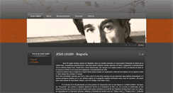 Desktop Screenshot of jesuslegido.com
